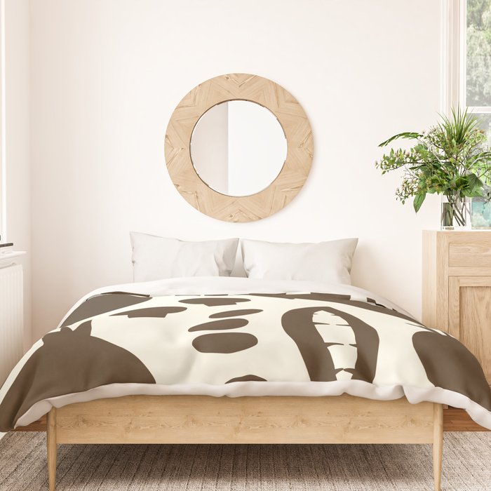 fresh fresh vegetable-black Duvet Cover Gallery Image 3