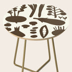 fresh fresh vegetable-black Side Table Gallery Image 2