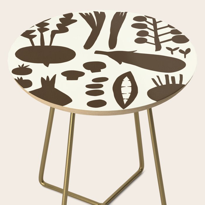fresh fresh vegetable-black Side Table Gallery Image 2