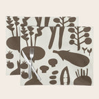 fresh fresh vegetable-black Placemat Gallery Image 1
