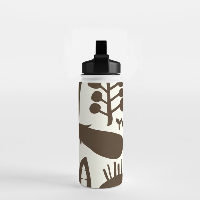 fresh fresh vegetable-black Water Bottle Gallery Image 2