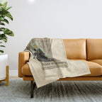 The High Priestess Throw Blanket Gallery Image 1