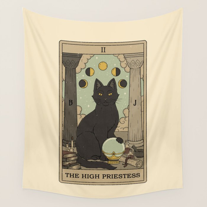 The High Priestess Wall Tapestry Gallery Image 4