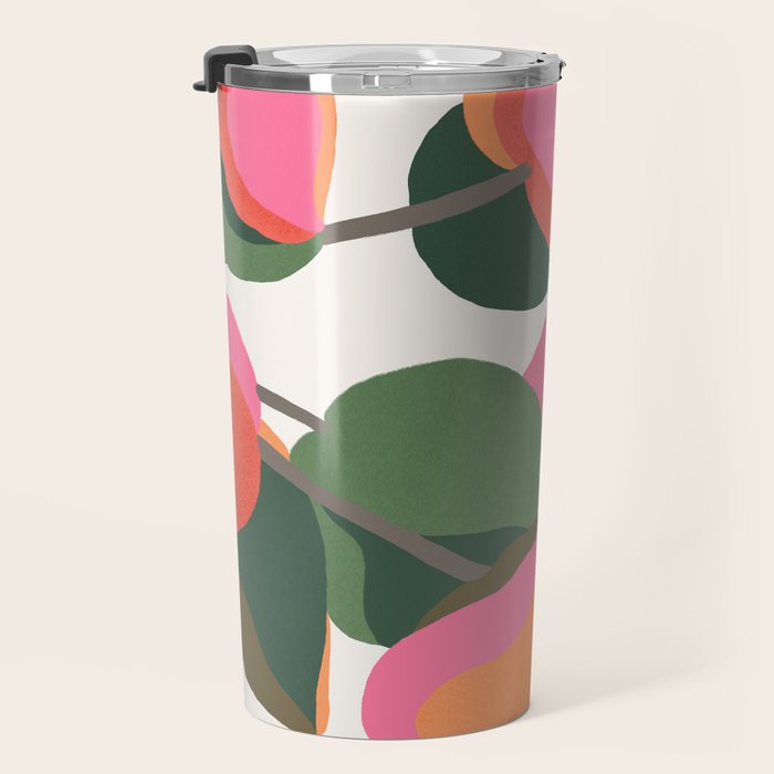 Abstract Eucalyptus Leaves III Travel Mug Gallery Image 3