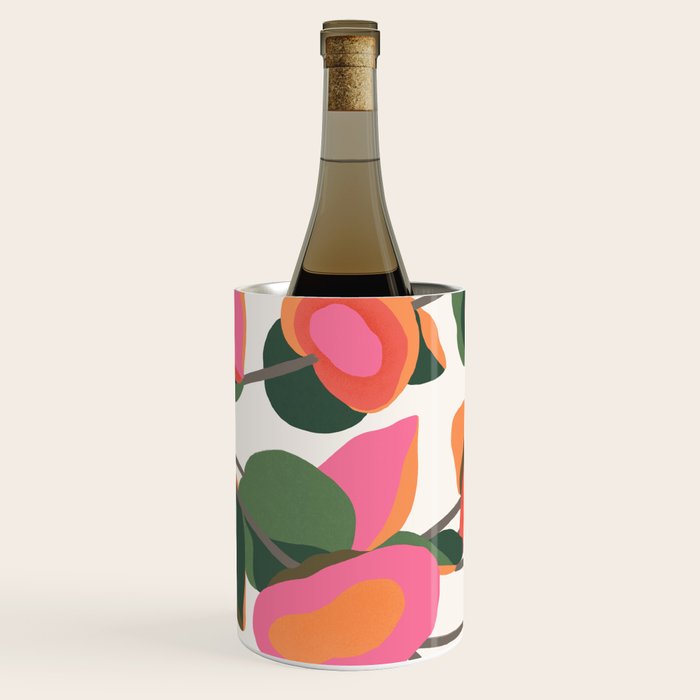 Abstract Eucalyptus Leaves III Wine Chiller Gallery Image 1