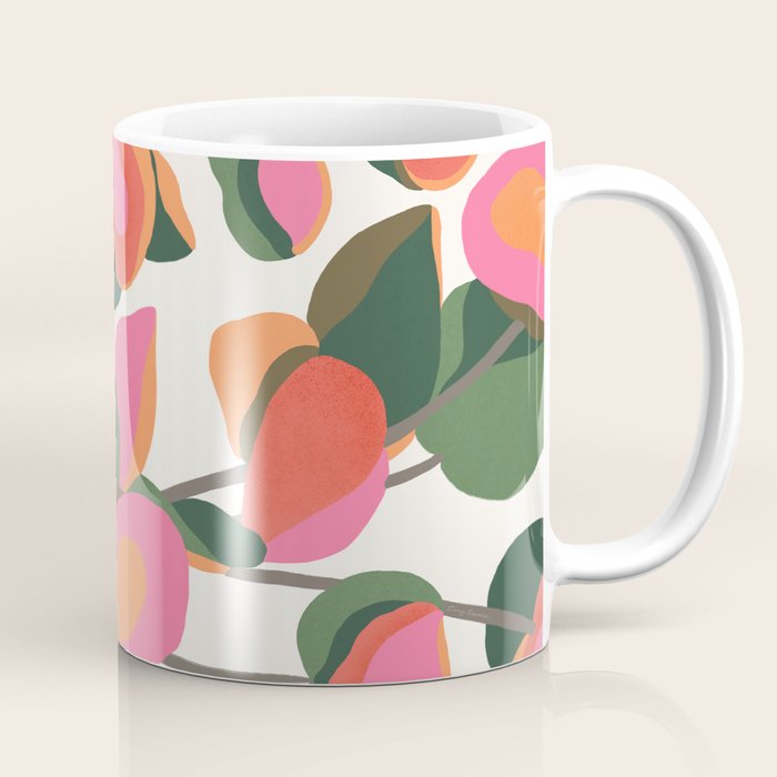 Abstract Eucalyptus Leaves III Coffee Mug Gallery Image 1
