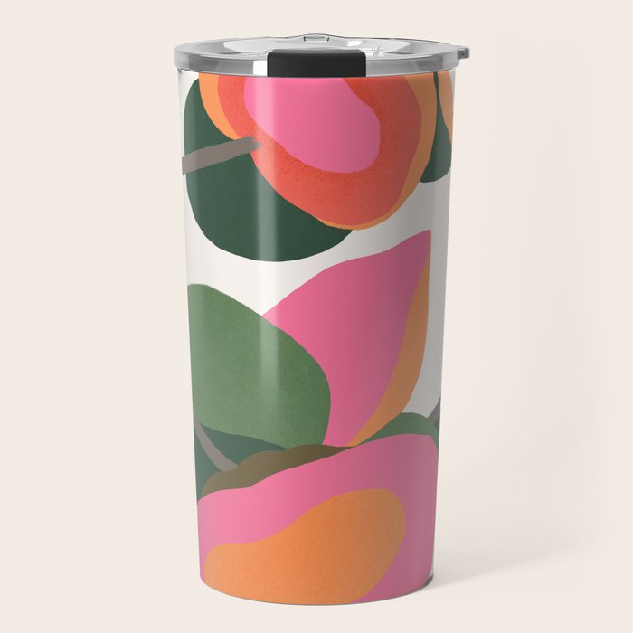Abstract Eucalyptus Leaves III Travel Mug Gallery Image 1