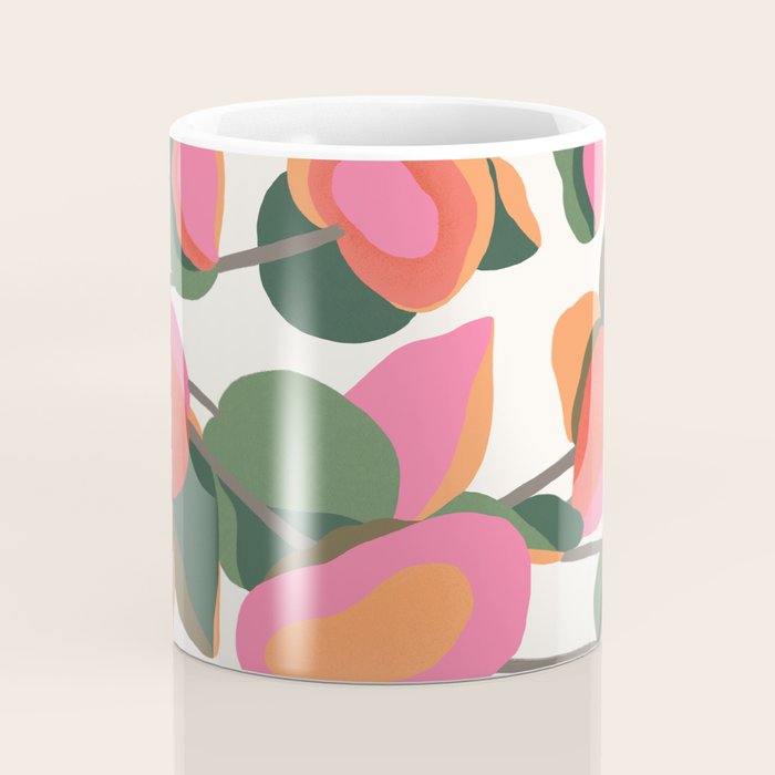 Abstract Eucalyptus Leaves III Coffee Mug Gallery Image 4