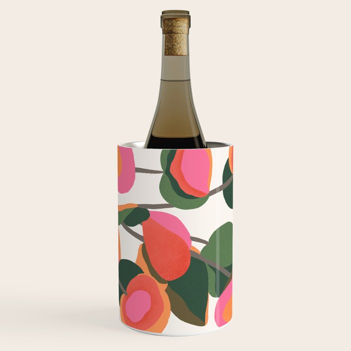 Abstract Eucalyptus Leaves III Wine Chiller Gallery Image 2