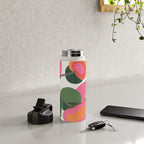 Abstract Eucalyptus Leaves III Water Bottle Gallery Image 4