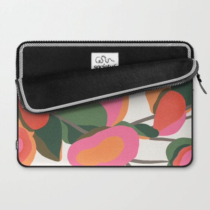 Abstract Eucalyptus Leaves III Laptop Sleeve Gallery Image 2