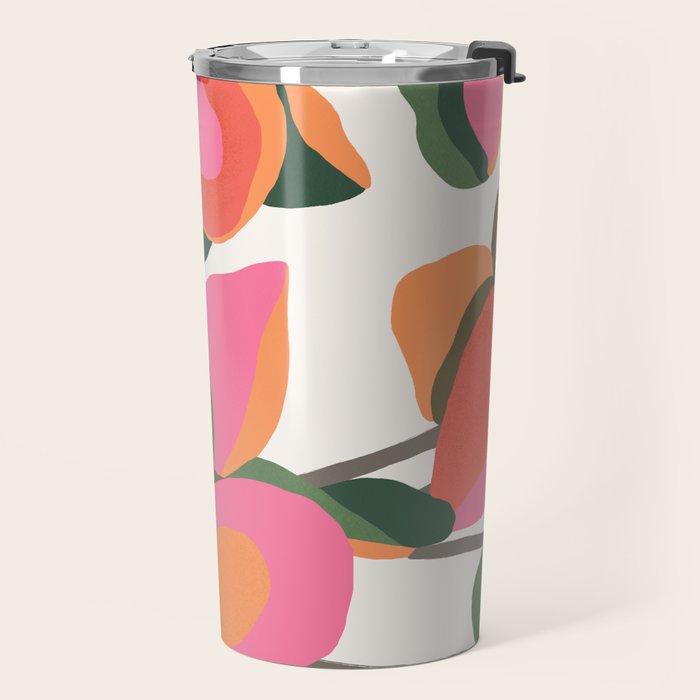 Abstract Eucalyptus Leaves III Travel Mug Gallery Image 2