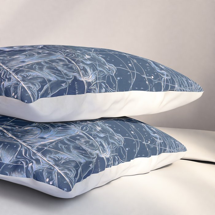 Pisces sky star map Pillow Sham Gallery Image 3