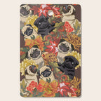 Because Pugs Autumn Cutting Board Gallery Image 1