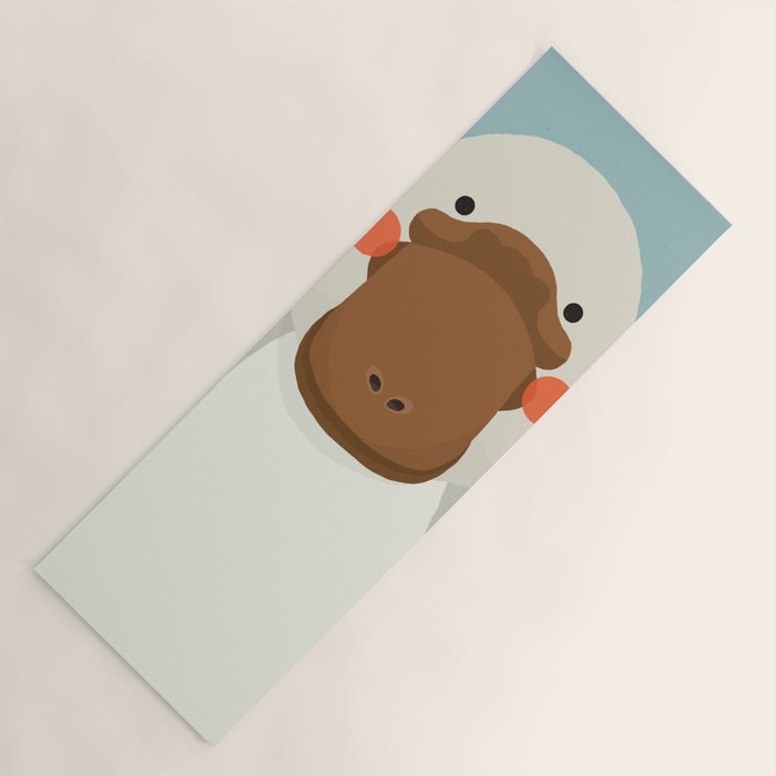 Platypus, Animal Portrait Yoga Mat