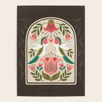 Hummingbirds - Green and Pink Poster Gallery Image 4