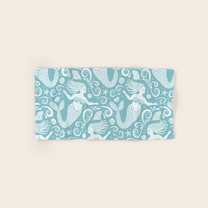 Mermaid Swim Bath Towel Gallery Image 1