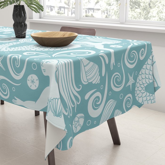 Mermaid Swim Tablecloth Gallery Image 3