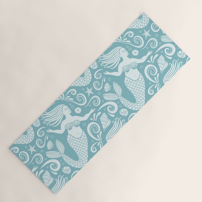Mermaid Swim Yoga Mat Gallery Image 1