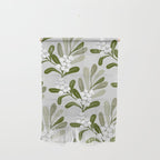 Mistletoe Pattern - Green Wall Hanging Gallery Image 1