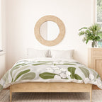 Mistletoe Pattern - Green Duvet Cover Gallery Image 3