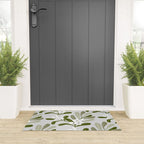 Mistletoe Pattern - Green Welcome Mat Gallery Image 3