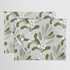 Mistletoe Pattern - Green Placemat Gallery Image 1