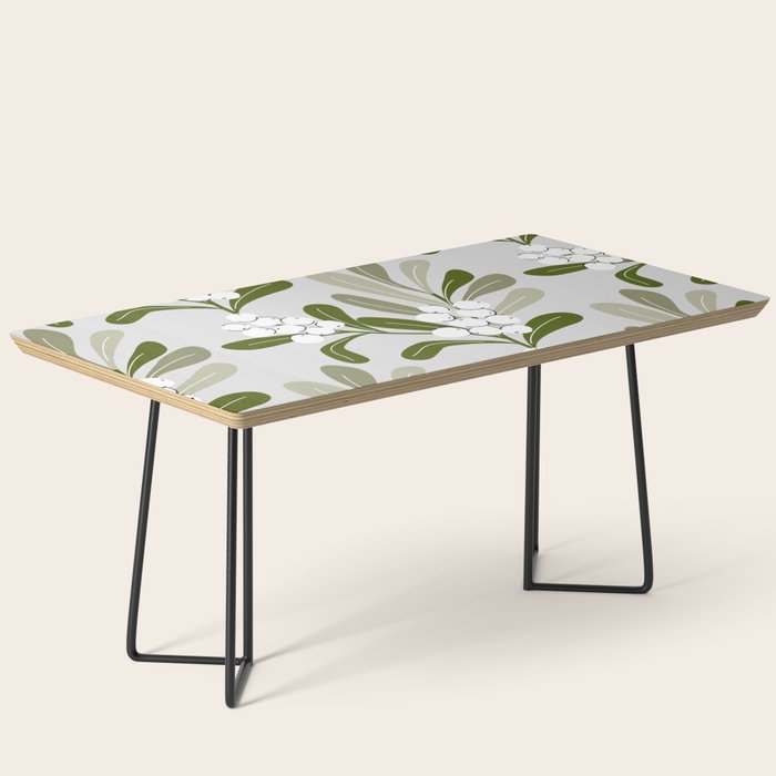 Mistletoe Pattern - Green Coffee Table Gallery Image 1