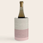 Minimalist Pink Color Block Black Line Wine Chiller Gallery Image 1