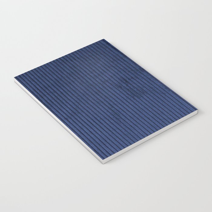 blue corduroy Notebook Gallery Image 3