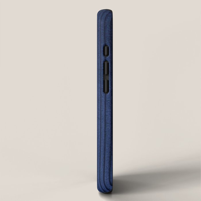 blue corduroy iPhone Case Gallery Image 2