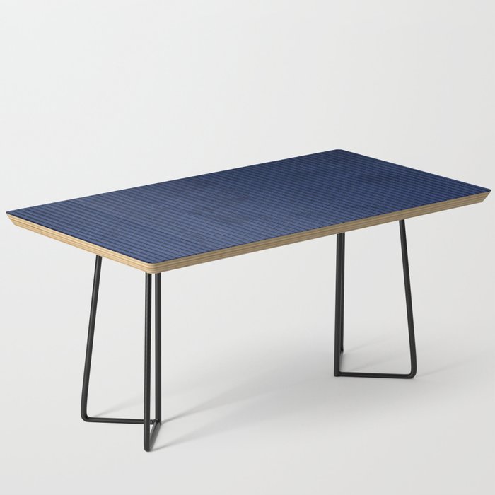 blue corduroy Coffee Table Gallery Image 1