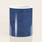 blue corduroy Coffee Mug Gallery Image 4
