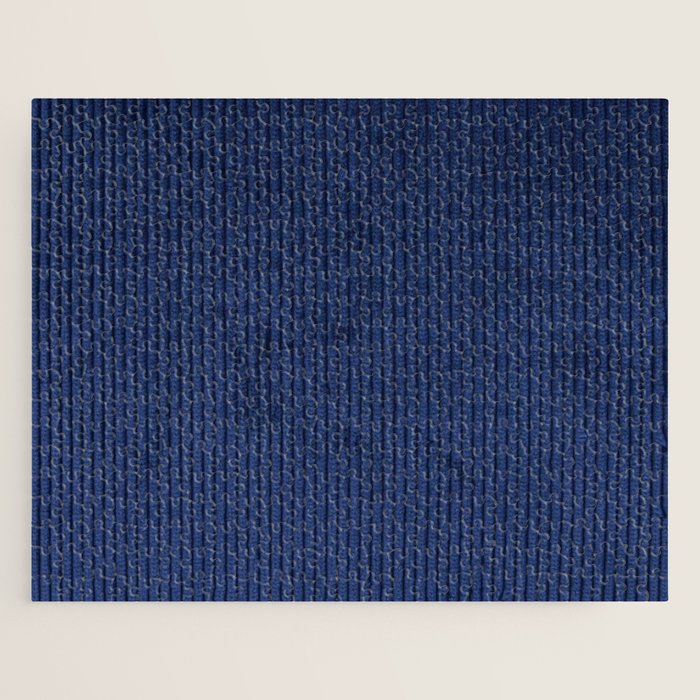 blue corduroy Jigsaw Puzzle Gallery Image 1