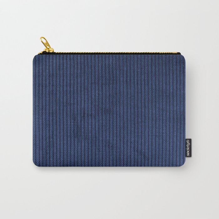 blue corduroy Carry All Pouch Gallery Image 1