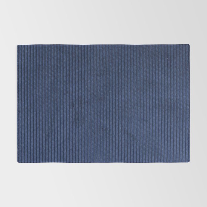 blue corduroy Rug Gallery Image 2