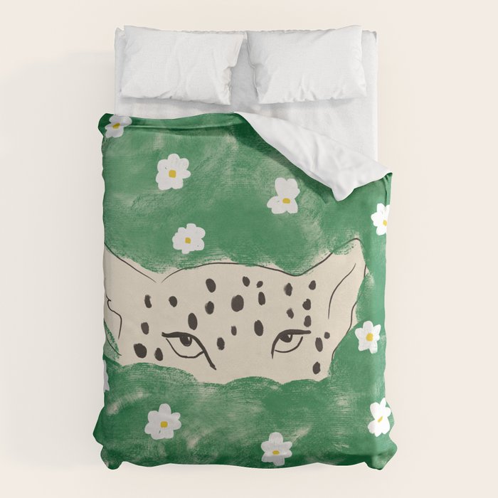 Snow Leopard Duvet Cover Gallery Image 6