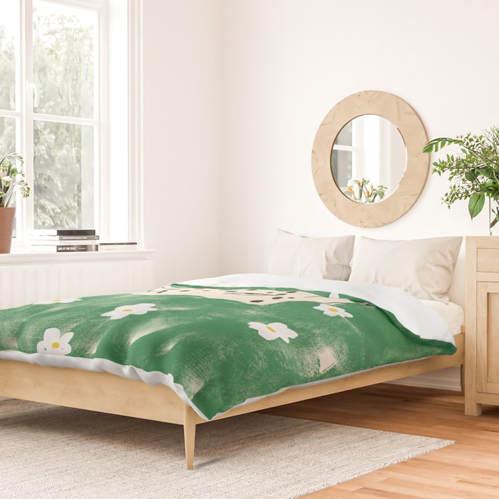 Snow Leopard Duvet Cover Gallery Image 2