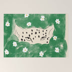 Snow Leopard Welcome Mat Gallery Image 2