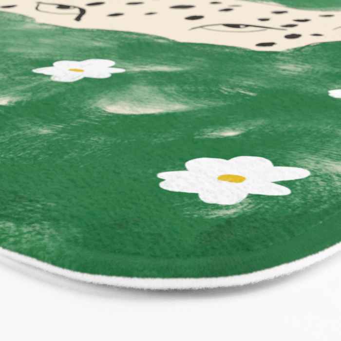 Snow Leopard Bath Mat Gallery Image 3