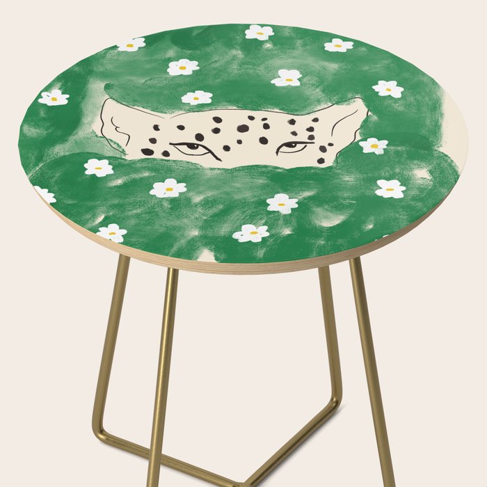 Snow Leopard Side Table Gallery Image 2
