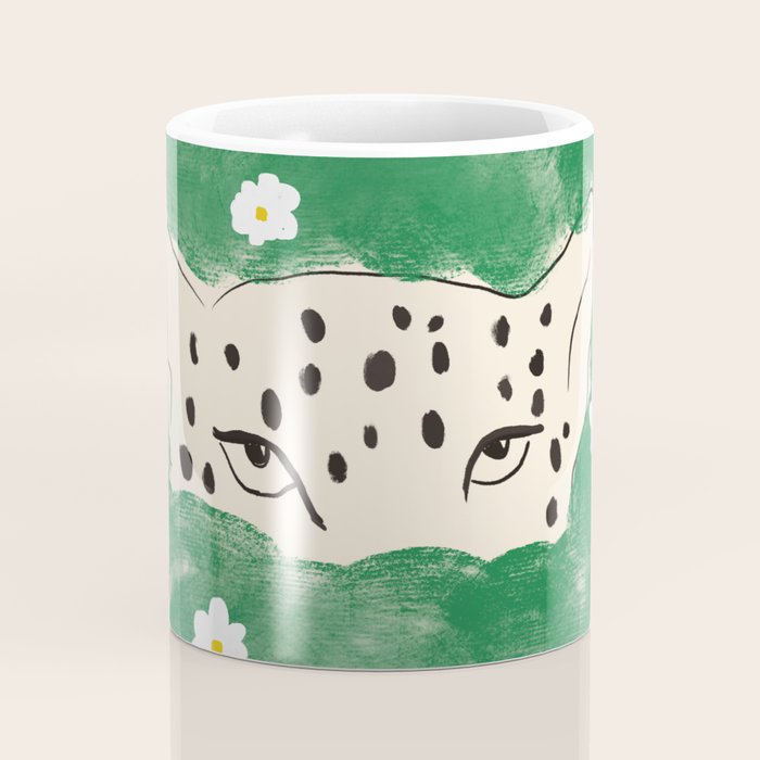 Snow Leopard Coffee Mug Gallery Image 4