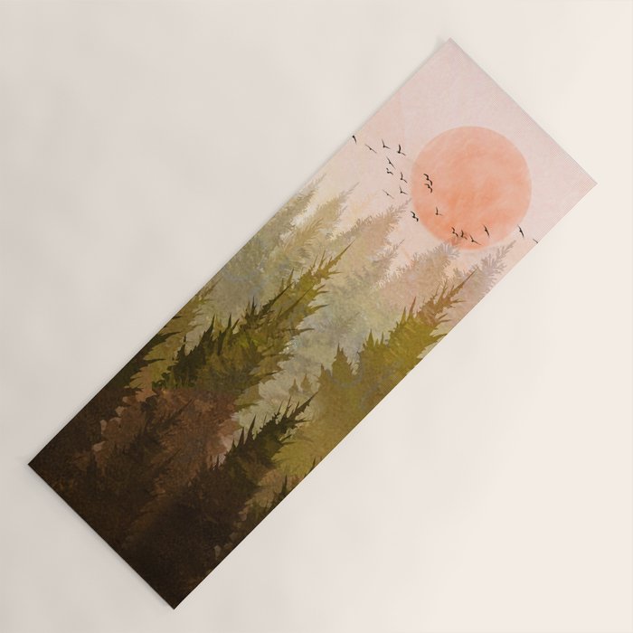 Hill Morning Yoga Mat Gallery Image 1