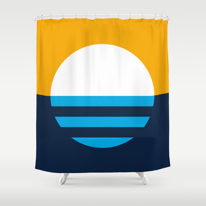 The People's Flag of Milwaukee Shower Curtain Gallery Image 1