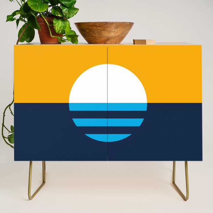The People's Flag of Milwaukee Credenza Gallery Image 1