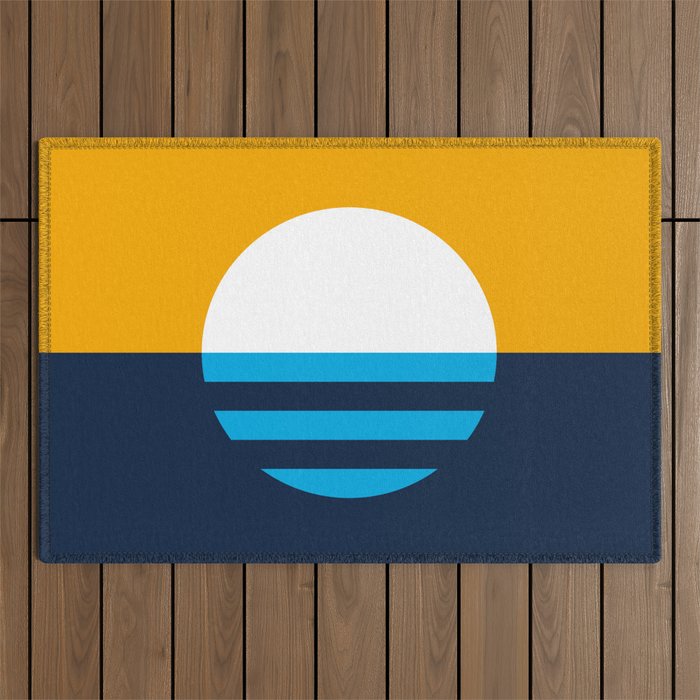 The People's Flag of Milwaukee Outdoor Rug Gallery Image 1