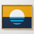 The People's Flag of Milwaukee Serving Tray Gallery Image 1