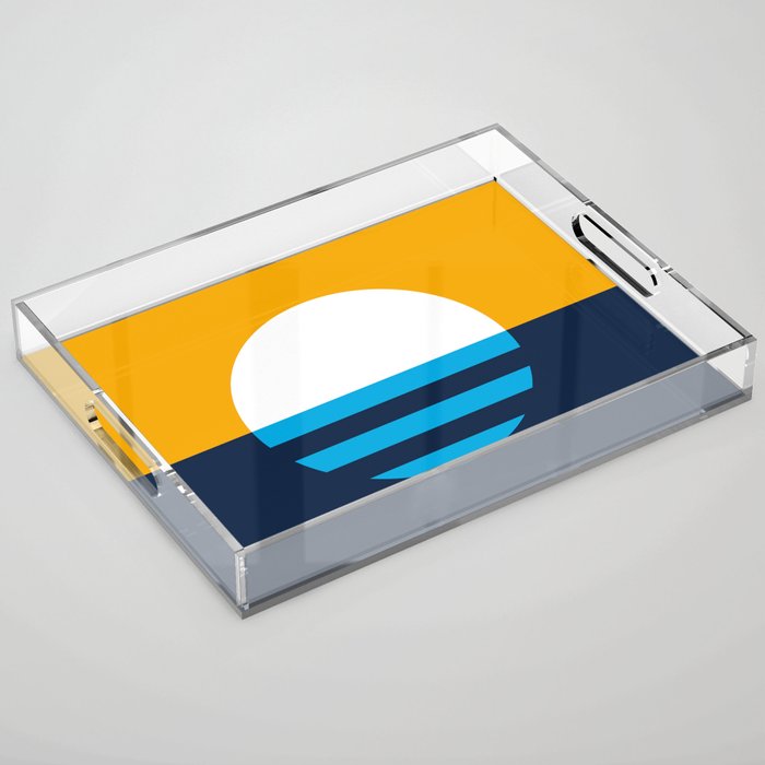 The People's Flag of Milwaukee Acrylic Tray Gallery Image 1