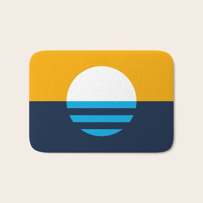 The People's Flag of Milwaukee Bath Mat Gallery Image 1