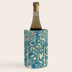 William Morris Melsetter Trellis Dark Blue  Wine Chiller Gallery Image 2